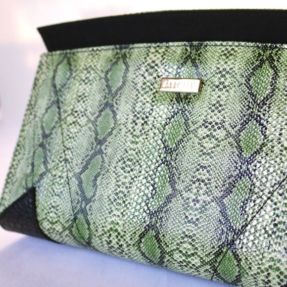 NEW Miche Classic Tanya CSL (Shell ONLY) Green Faux Snakeskin Purse Bag - Picture 4 of 5